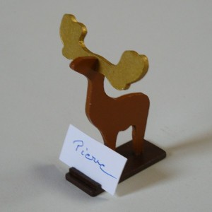 Renne marque-place