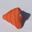Berlingot porte-monnaie orange