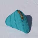 Berlingot porte-monnaie turquoise